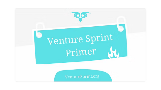 Cover of the Venture Sprint Primer